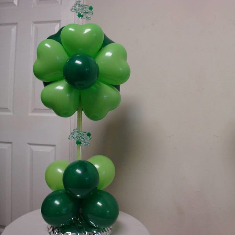 helium balloon decorations
