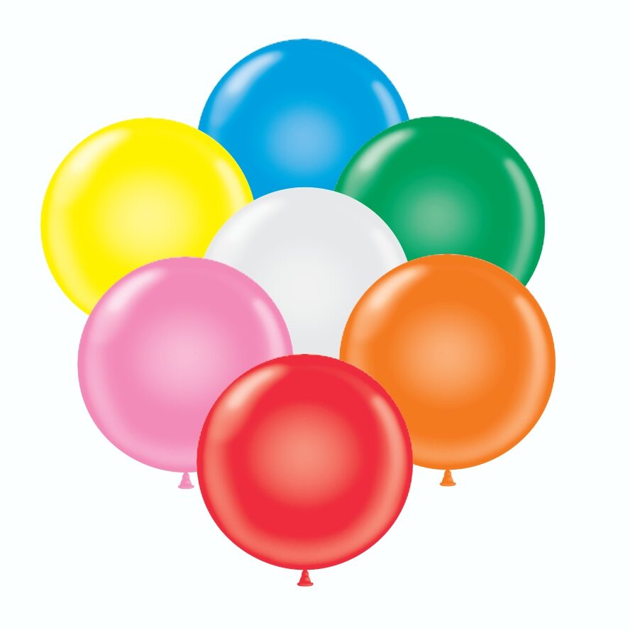 17" helium balloon assortment